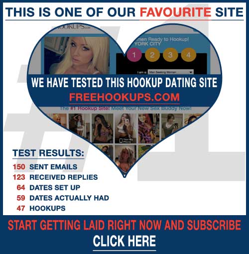 screenshot of the hookup site Freehookups